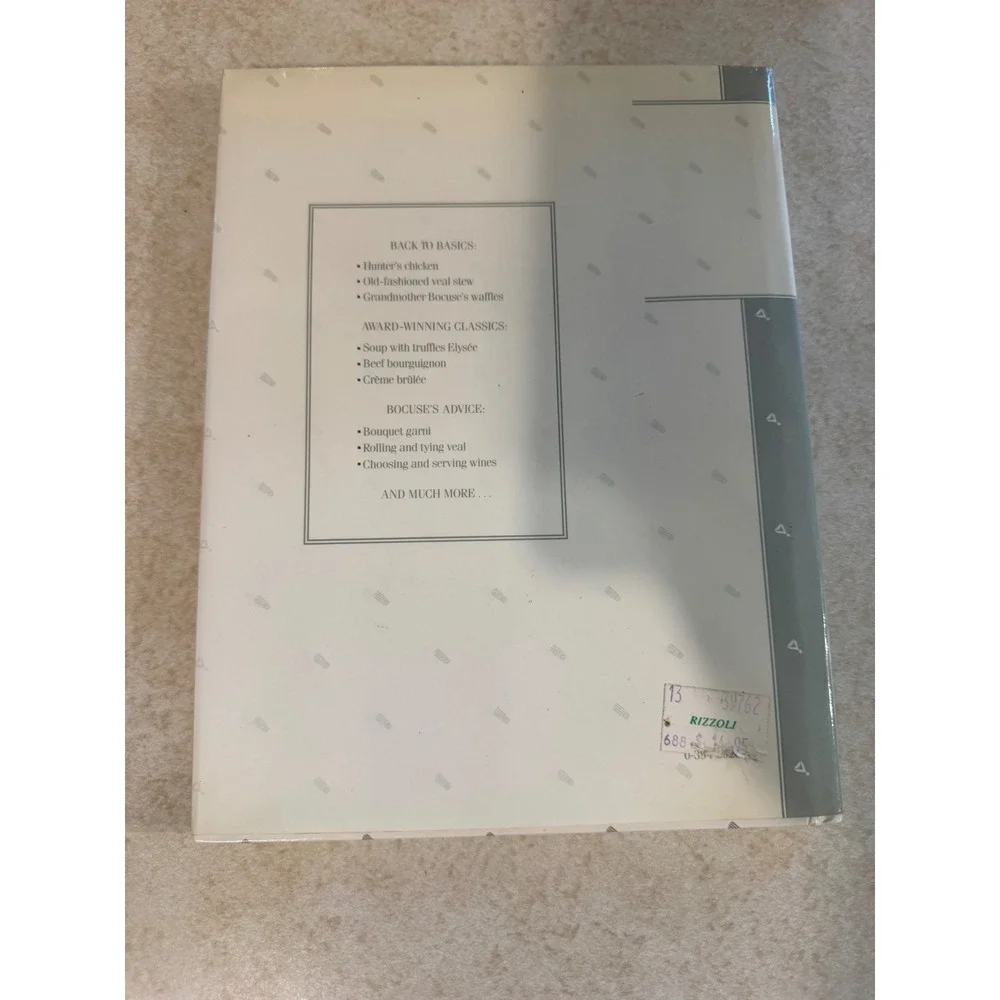 Bocuse A La Carte by Paul Bocuse First American Edition 1987 French Cookbook